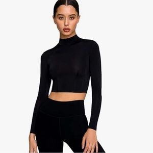 NWT GOOD AMERICAN Bonded Crop Top - Size 3/Large